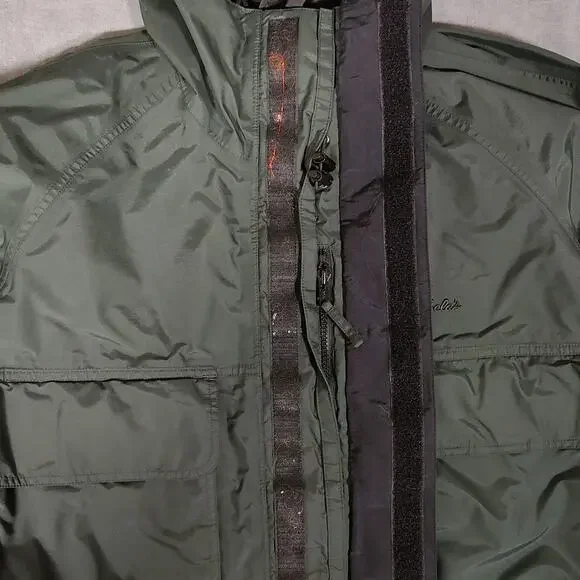 VTG Cabelas Gore-tex Wading fly fishing gorpcore waterproof jacket mens L-Tall - Picture 5 of 11
